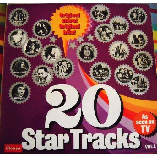Cover Various - 20 Star Tracks Vol. 1 (LP, Album, Comp, Mono) Schallplatten Ankauf
