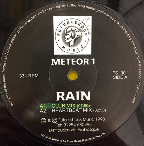 Cover Meteor 1 - Rain (12) Schallplatten Ankauf