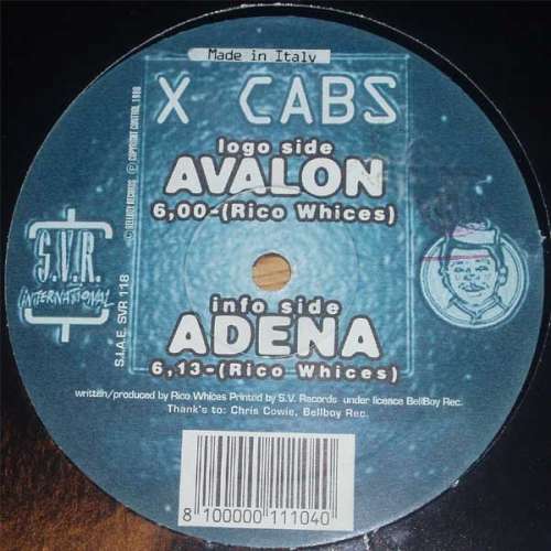 Cover X Cabs* - Avalon / Adena (12) Schallplatten Ankauf