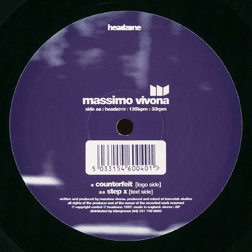 Cover Massimo Vivona - Counterfeit (12) Schallplatten Ankauf