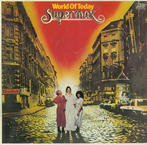 Cover Supermax - World Of Today (LP, Album, Blu) Schallplatten Ankauf