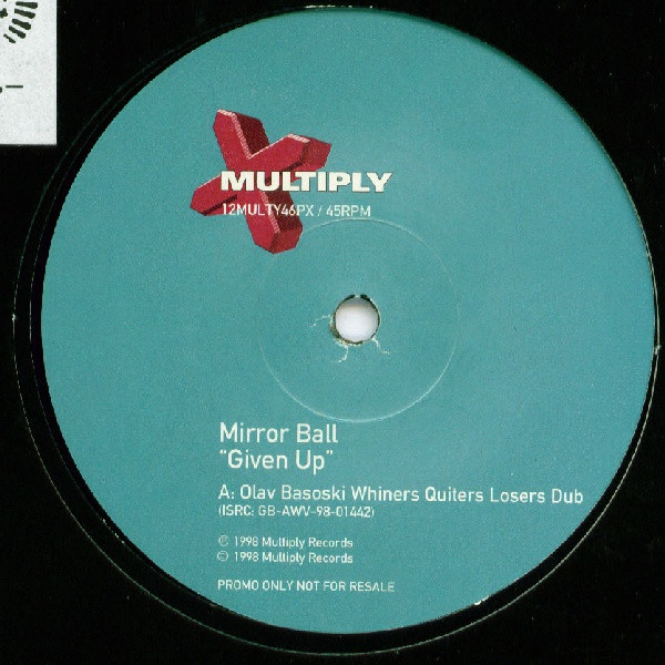 Cover Mirrorball - Given Up (12, Promo) Schallplatten Ankauf