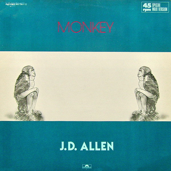 Cover J.D. Allen (2) - Monkey (12, Maxi) Schallplatten Ankauf