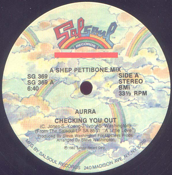 Cover Aurra - Checking You Out (12, Single) Schallplatten Ankauf