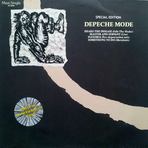 Cover Depeche Mode - Shake The Disease (12, Maxi, S/Edition, Gre) Schallplatten Ankauf