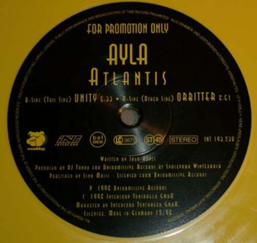 Cover Ayla - Atlantis (12, Promo, Yel) Schallplatten Ankauf