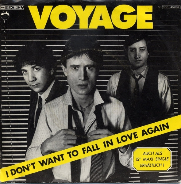 Cover Voyage - I Don't Want To Fall In Love Again (7, Single) Schallplatten Ankauf