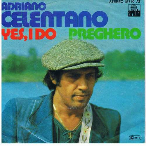 Cover Adriano Celentano - Yes, I Do / Preghero (7, Single) Schallplatten Ankauf
