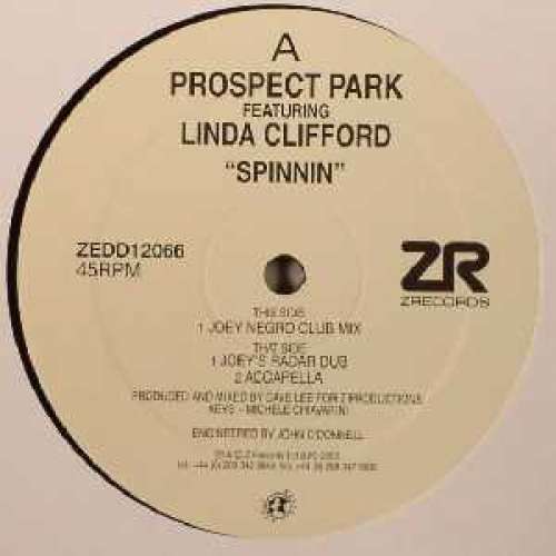 Cover Prospect Park Featuring Linda Clifford - Spinnin (12) Schallplatten Ankauf