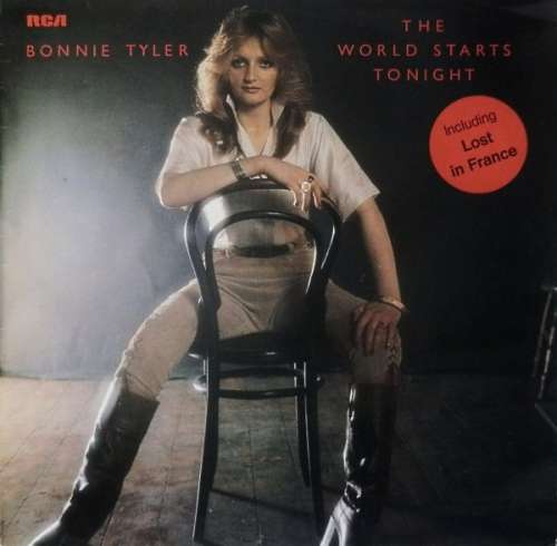Bild Bonnie Tyler - The World Starts Tonight (LP, Album) Schallplatten Ankauf