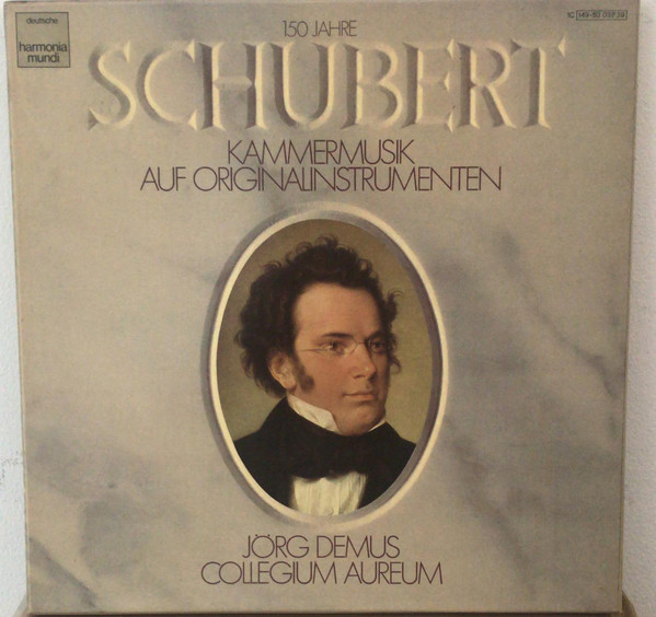 Cover Schubert*, Jörg Demus, Collegium Aureum* - Kammermusik Auf Originalinstrumenten (3xLP, Boo + Box) Schallplatten Ankauf