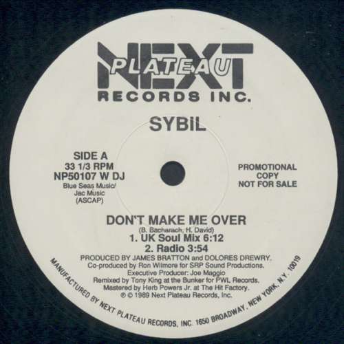 Cover Sybil - Don't Make Me Over (12, Promo) Schallplatten Ankauf