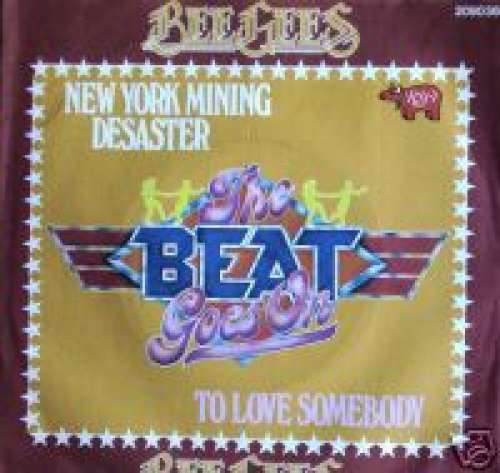 Cover Bee Gees - New York Mining Desaster / To Love Somebody (7, Single, RE) Schallplatten Ankauf