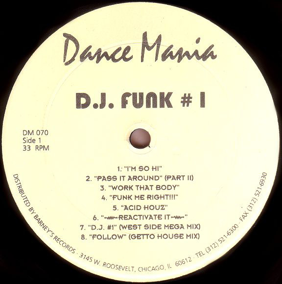 Cover D.J. Funk #1* - Street Traxx II (12) Schallplatten Ankauf