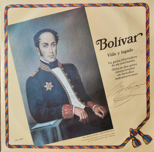 Cover Antonio Del Villar - BolÃvar: vida y legado (LP, Album, Etch, 3 L) Schallplatten Ankauf