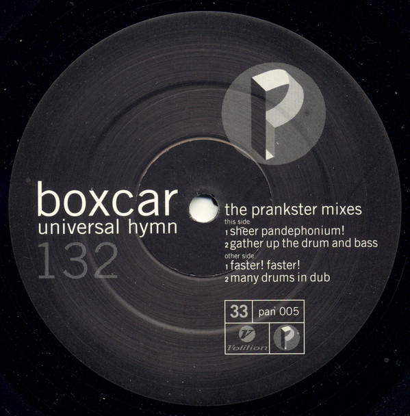 Cover Boxcar - Universal Hymn (The Prankster Mixes) (12) Schallplatten Ankauf