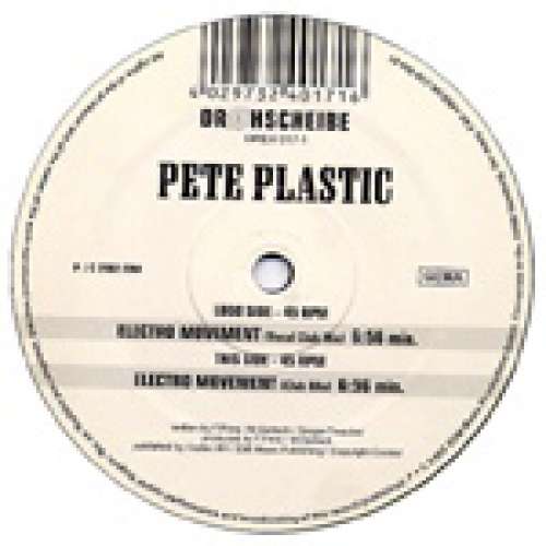 Cover Pete Plastic - Electro Movement (12) Schallplatten Ankauf