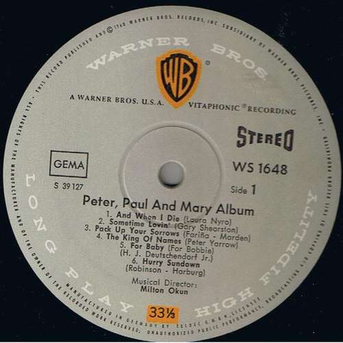 Cover Peter, Paul And Mary* - Album (LP, Album) Schallplatten Ankauf