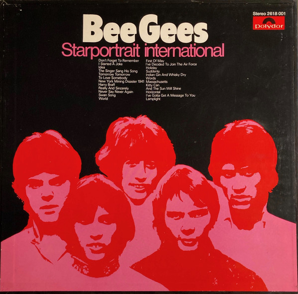 Cover Bee Gees - Starportrait International (2xLP, Comp + Box) Schallplatten Ankauf