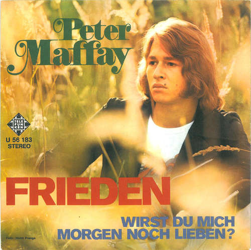 Cover Peter Maffay - Frieden  (7, Single) Schallplatten Ankauf