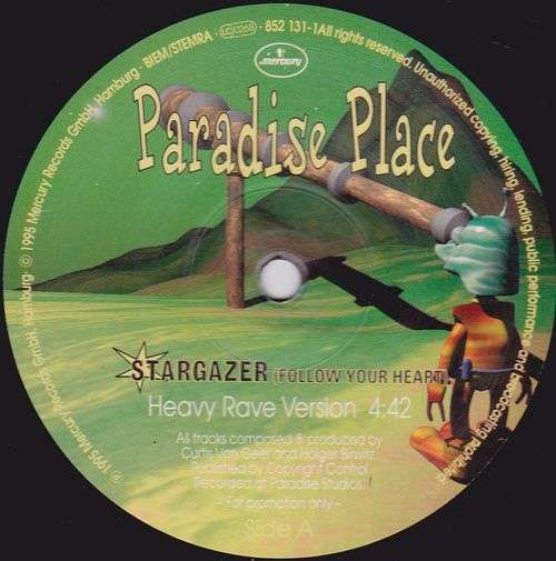 Cover Paradise Place - Stargazer (Follow Your Heart) (12, Promo) Schallplatten Ankauf