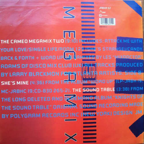 Cameo The Cameo Megamix Two (12", Mixed) Vinyl Schallplatten Shop