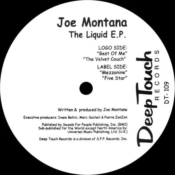 Cover Joe Montana - The Liquid E.P. (12, EP) Schallplatten Ankauf