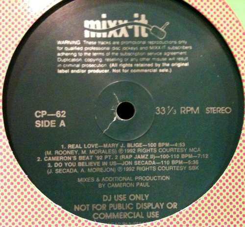 Cover Various - Mixx-it 62 (12, Promo) Schallplatten Ankauf
