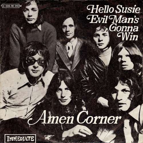 Cover Amen Corner - Hello Susie / Evil Man's Gonna Win (7, Single) Schallplatten Ankauf