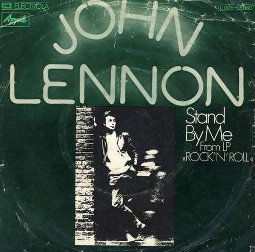 Cover John Lennon - Stand By Me  (7, Single) Schallplatten Ankauf