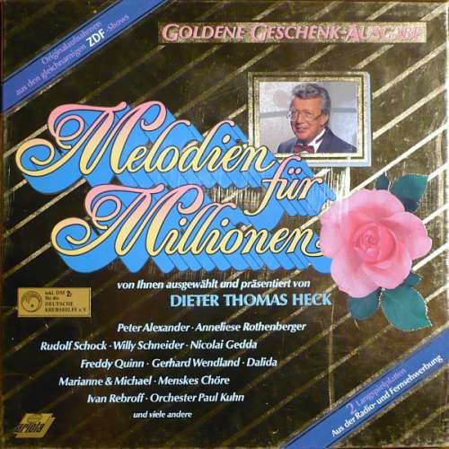 Bild Various - Melodien Für Millionen - Goldene Geschenk-Ausgabe (2xLP, Comp + Box) Schallplatten Ankauf