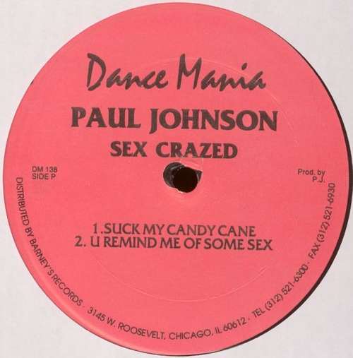 Cover Sex Crazed / Track Happy Schallplatten Ankauf
