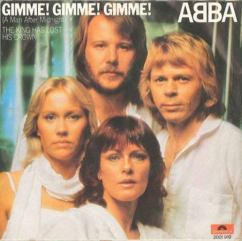 Cover ABBA - Gimme! Gimme! Gimme! (A Man After Midnight) (7, Single) Schallplatten Ankauf
