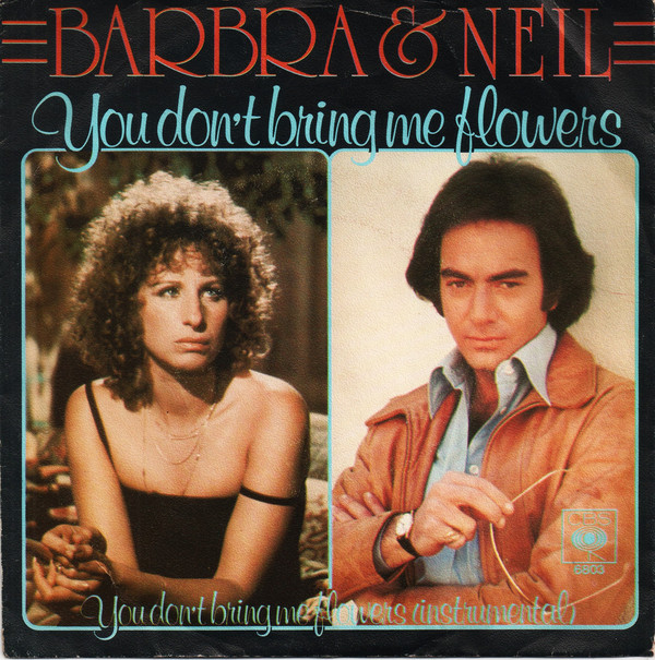 Cover Barbra* & Neil* - You Don't Bring Me Flowers (7, Single) Schallplatten Ankauf