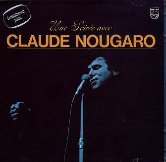 Cover Claude Nougaro - Une Soirée Avec Claude Nougaro  (2xLP, Album) Schallplatten Ankauf