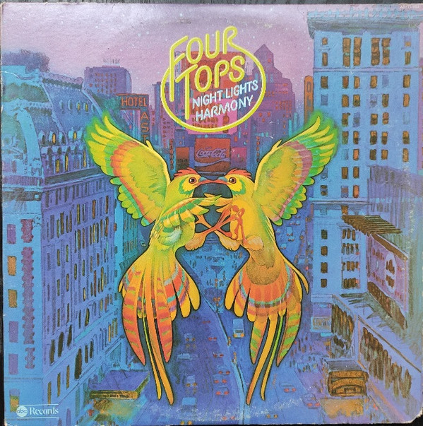 Cover Four Tops - Night Lights Harmony (LP, Album, Ter) Schallplatten Ankauf
