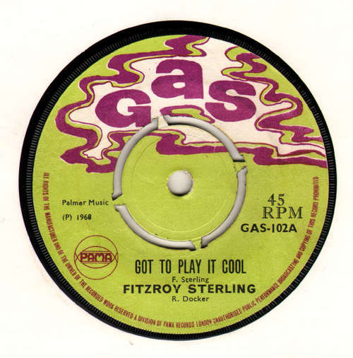 Cover Fitzroy Sterling - Got To Play It Cool  (7) Schallplatten Ankauf