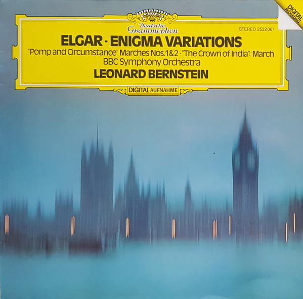Bild Edward Elgar* - Leonard Bernstein, BBC Symphony Orchestra - Enigma Variations, Pomp And Circumstance Marches Nos. 1&2, The Crown Of India: March (LP) Schallplatten Ankauf