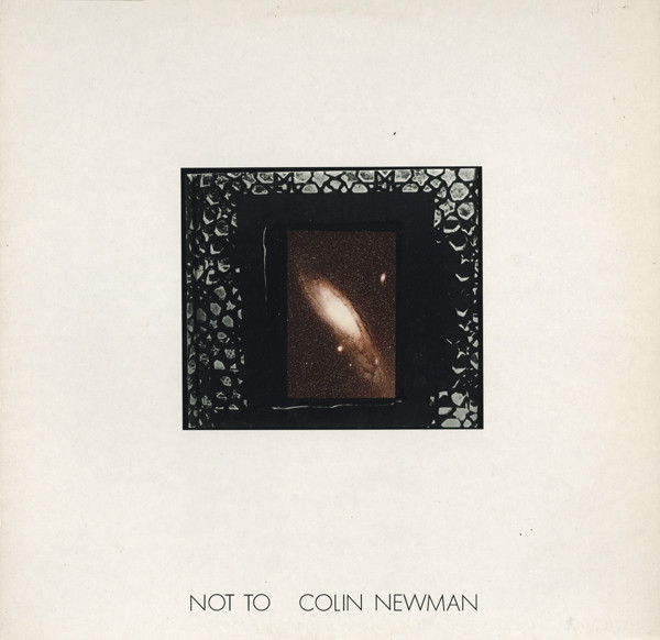 Cover Colin Newman - Not To (LP, Album) Schallplatten Ankauf