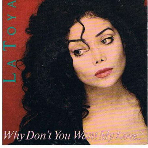 Cover La Toya Jackson - Why Don't You Want My Love? (12) Schallplatten Ankauf