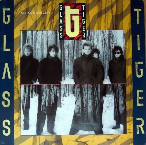 Cover Glass Tiger - The Thin Red Line (LP, Album) Schallplatten Ankauf