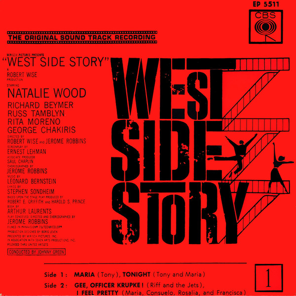 Cover Various - West Side Story - Vol. 1, Original Sound Track (7, EP) Schallplatten Ankauf