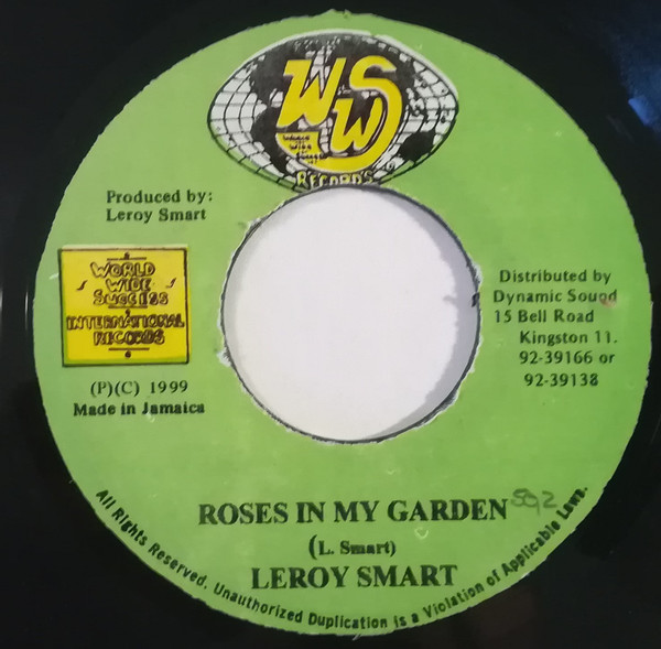 Cover Leroy Smart - Roses In My Garden (7) Schallplatten Ankauf
