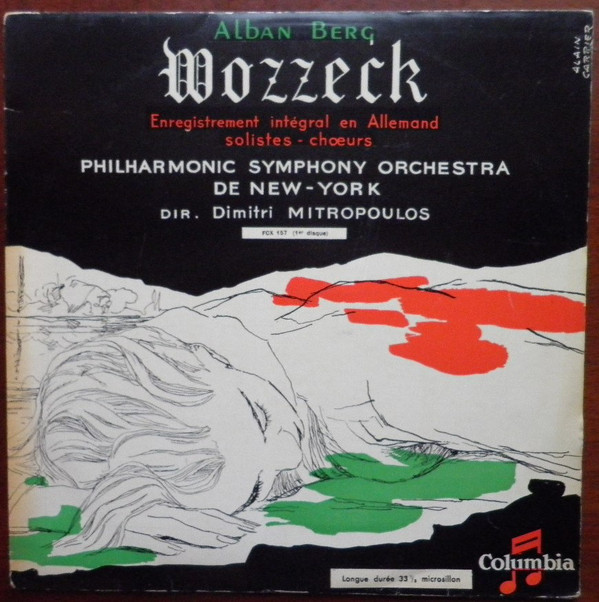 Bild Alban Berg, Philharmonic Symphony Orchestra De New-York*, Dimitri Mitropoulos - Wozzeck. Opéra En 3 Actes (2xLP, Mono) Schallplatten Ankauf