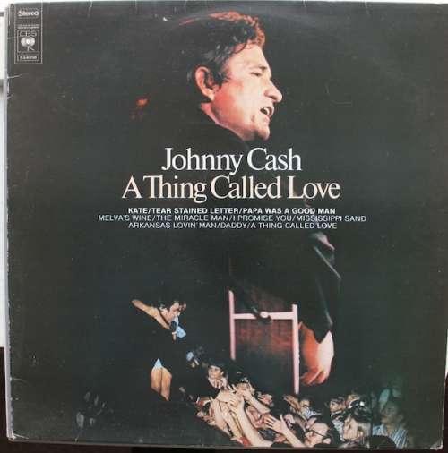 Cover Johnny Cash - A Thing Called Love (LP) Schallplatten Ankauf