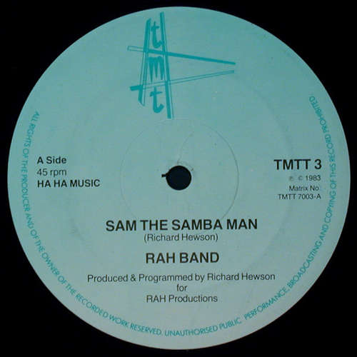 Cover RAH Band - Sam The Samba Man (12) Schallplatten Ankauf