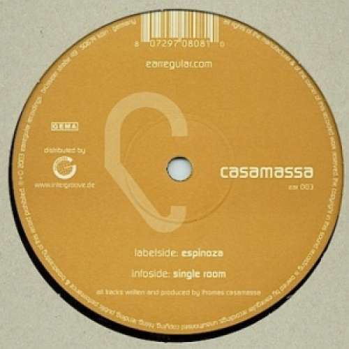 Cover Casamassa - Espinoza / Single Room (12) Schallplatten Ankauf