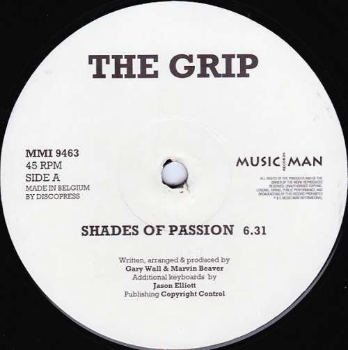 Cover The Grip* - Shades Of Passion / On And On (12) Schallplatten Ankauf