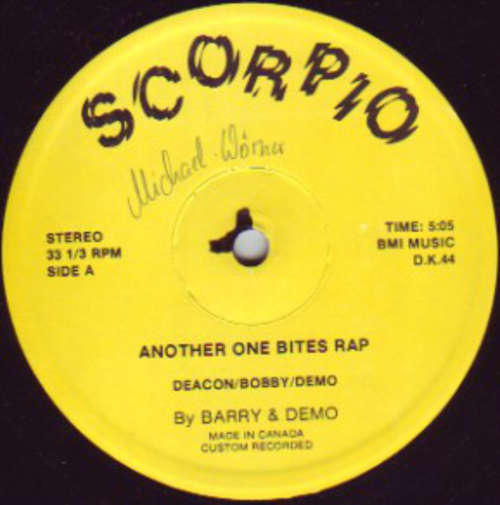 Cover Barry & Demo - Another One Bites Rap (12) Schallplatten Ankauf