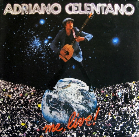 Cover Adriano Celentano - Me, Live (2xLP, Album) Schallplatten Ankauf